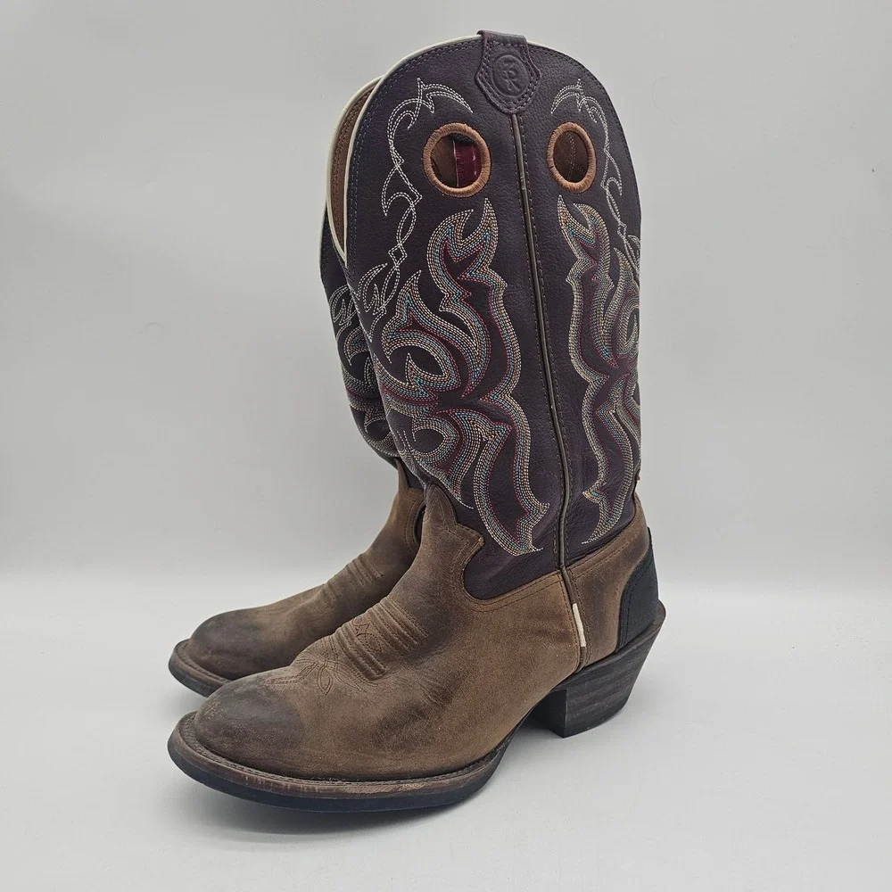Tony Lama Women's 3R Western Boots - RR9000 size 8.5D purple boots